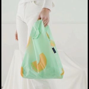 Baggu Standard Reusable Bag in Cantaloupe Slice